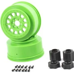 Axial 2.2 3.0 Method 105 Wheels 41mm (Green) (2pcs)