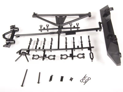 Axial SCX10 Poison Spyder JK RockBrawler Rear Bumper And Tyre Carrier 3 Axial SCX10 Poison Spyder JK RockBrawler Rear Bumper And Tyre Carrier