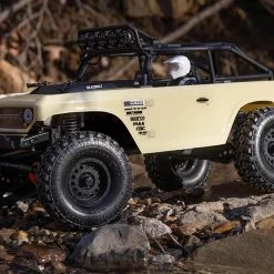 Axial 1/10 SCX10 II Deadbolt 4WD Brushed RTR - Tan -Cheap Axial Store axi03025t2 10