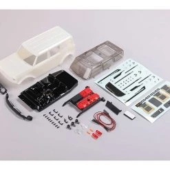 Axial White Body Set: SCX24 Ford Bronco