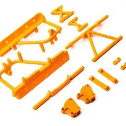 Axial Cage Supports Battery Tray (Orange) RBX10