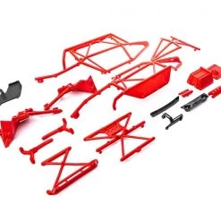 Axial Cage Set, Complete, Red: Capra 4WS UTB