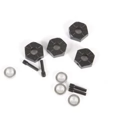 Axial 12mm Hex Pin And Spacer (4): UTB