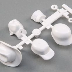 Axial Drivers Head And Hat Set (White)