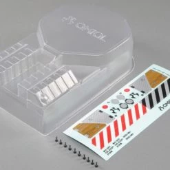 Axial UMG10 Rear Bed Sides - .040 Uncut (Clear)